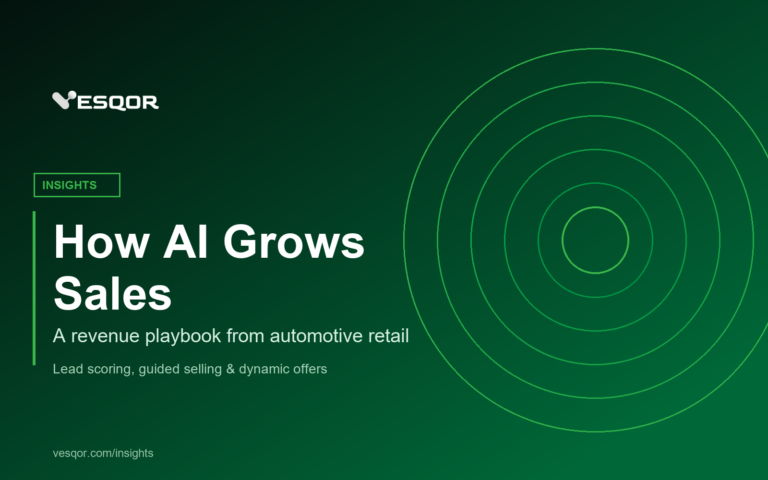 VESQOR Insights cover: How AI Grows Sales